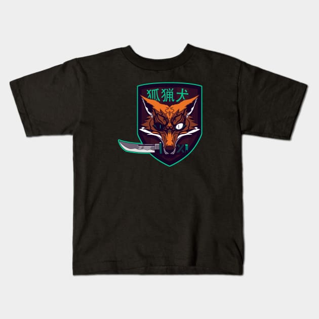 Oni FoxHound Kids T-Shirt by TheTeenosaur